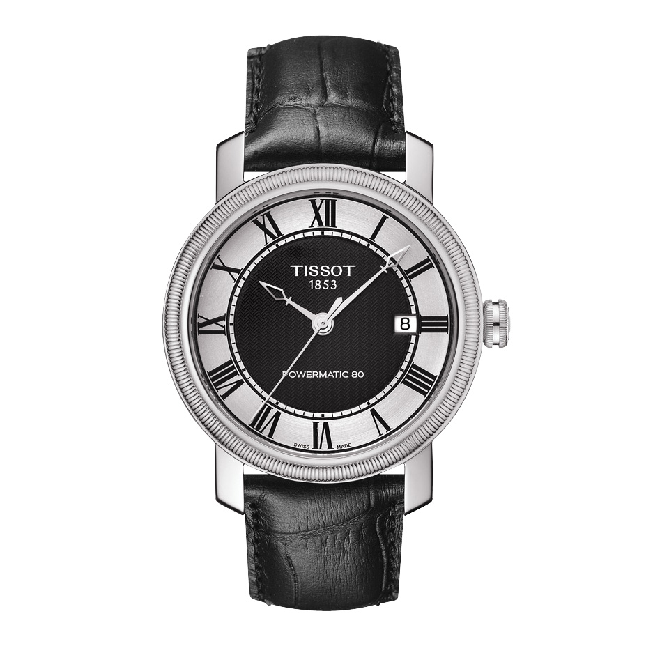 Orologio Tissot uomo Bridgeport Automatic nero T097.407.16.053.00