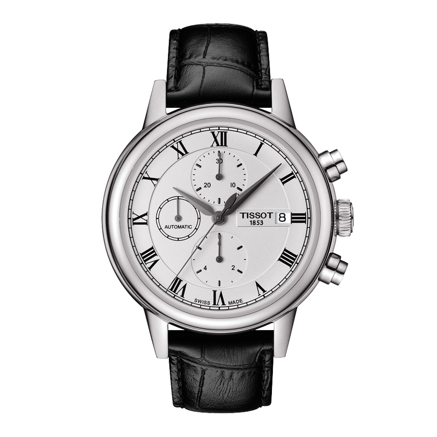 Orologio Tissot uomo Carson Atomatic Chronograph silver T085.427.16.013.00