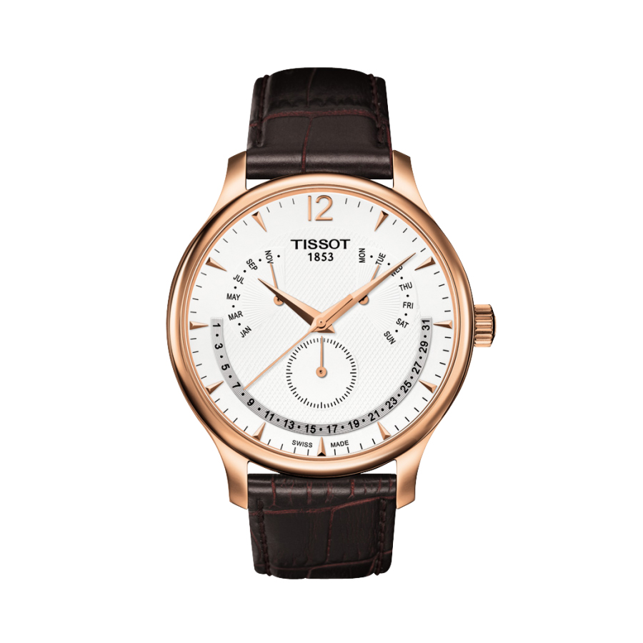 Orologio Tissot uomo T-Tradition Perpetual Calendar T063.637.36.037.00