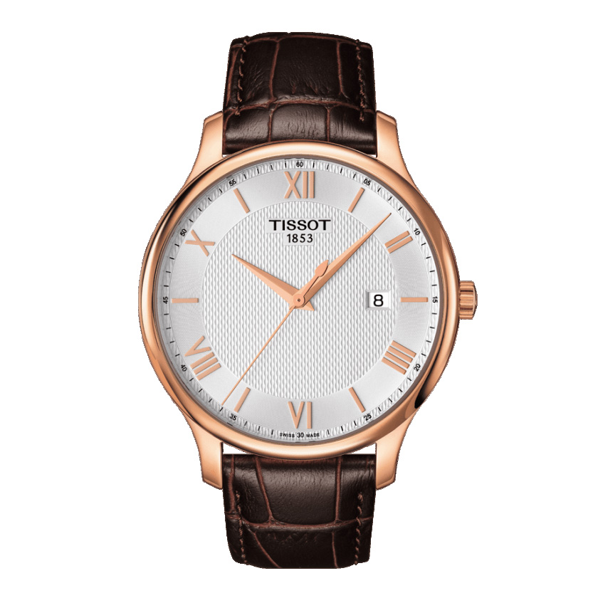 Orologio Tissot uomo T-Tradition T063.610.36.038.00 PVD rosa