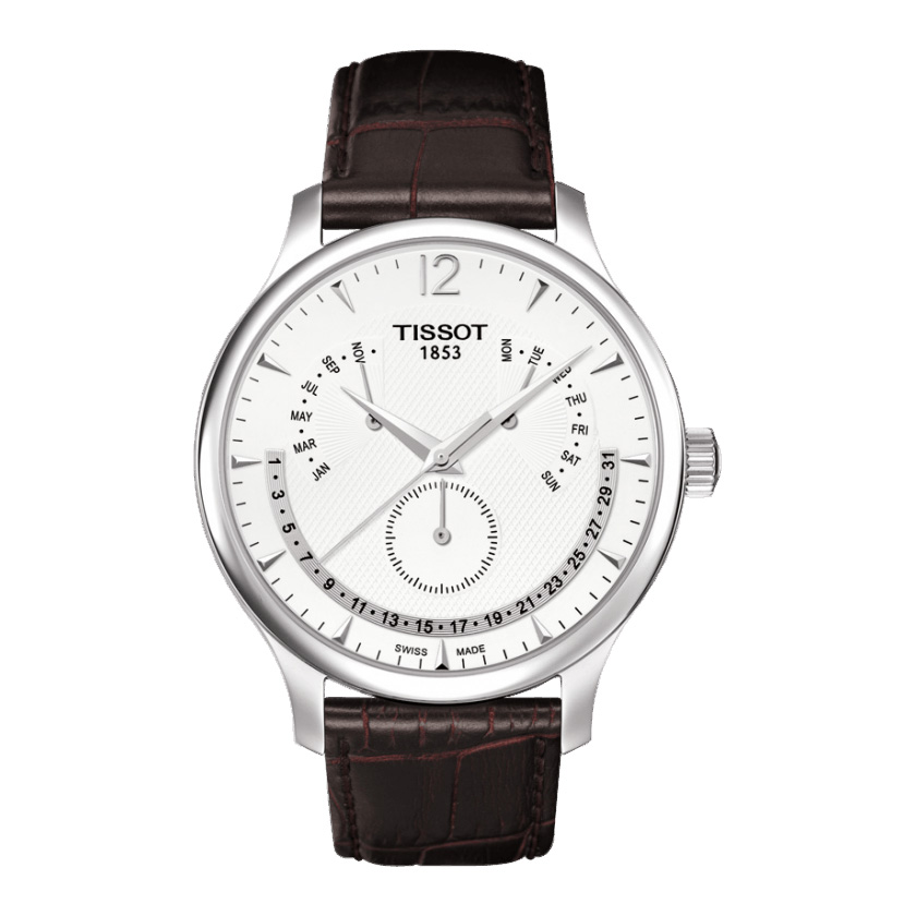 Orologio Tissot uomo Tradition perpetual calendar T063.637.16.037.00