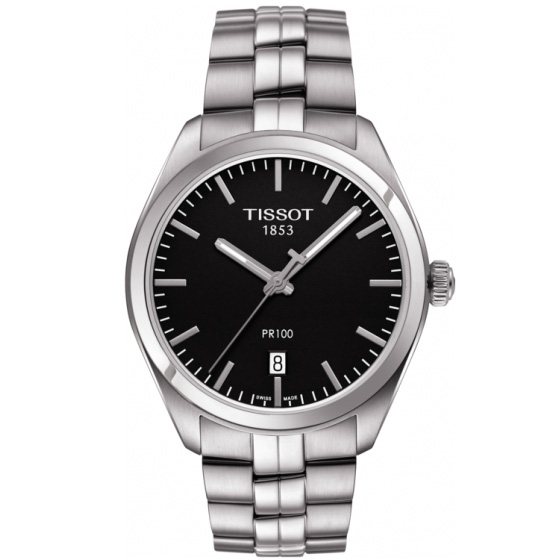Orologio uomo Tissot PR100 Quartz Nero T101.410.11.051.00