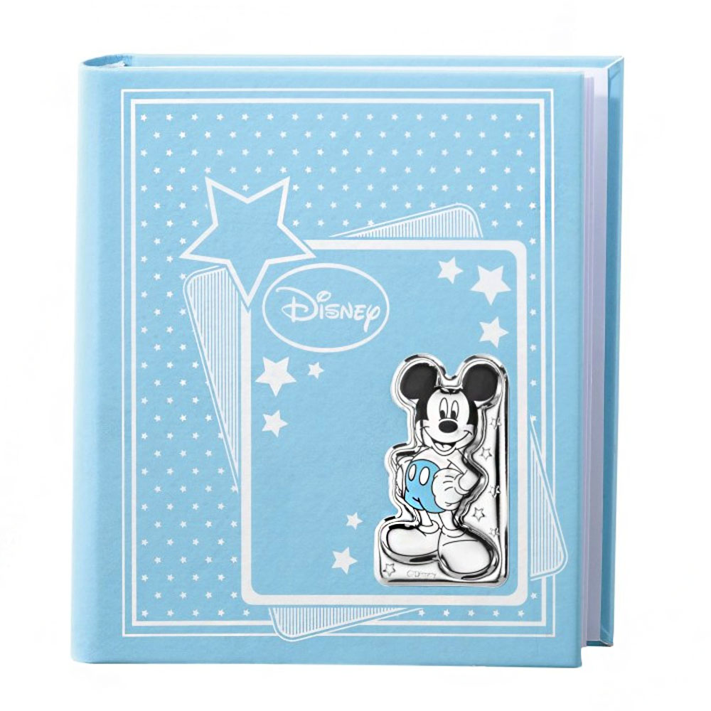 Album da bambino Mickey Mouse Topolino - album foto ricordo 20x25 cm -  ARGENTER