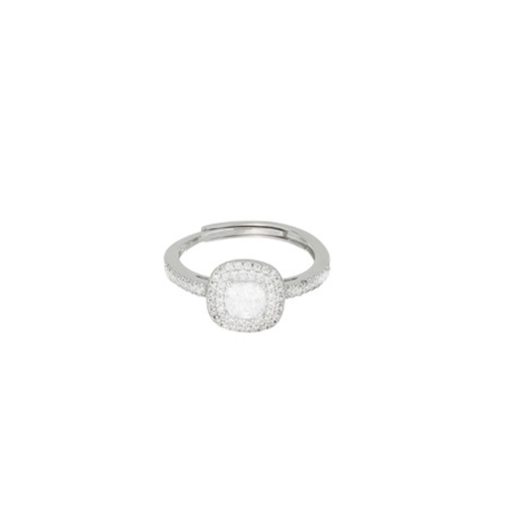 Anello Bride to Be collezione Palazzo Reale Cuori Milano zirconi Bianchi