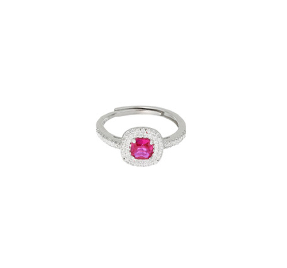 Anello Cheers collezione Palazzo Reale Cuori Milano zircone Fucsia 