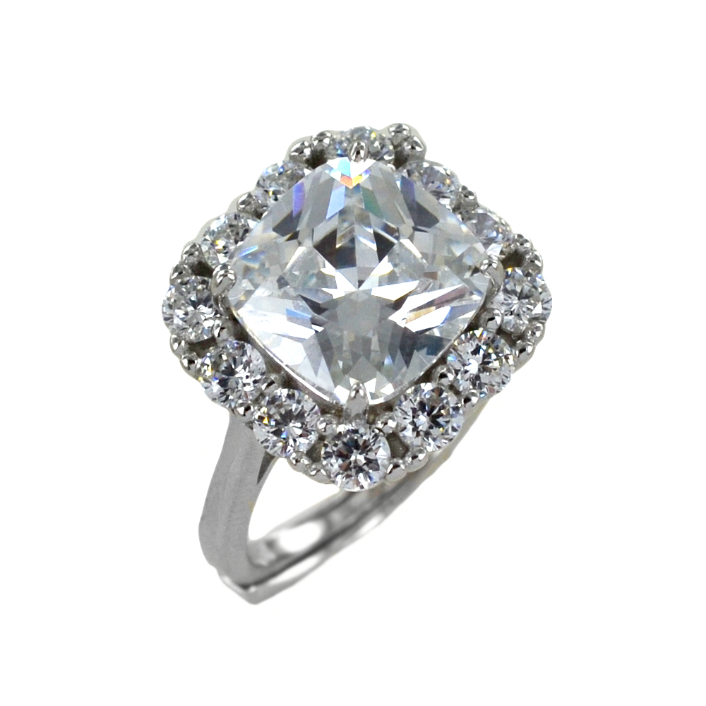 Anello donna gioielli Rebecca in argento e zirconi SDAABB16