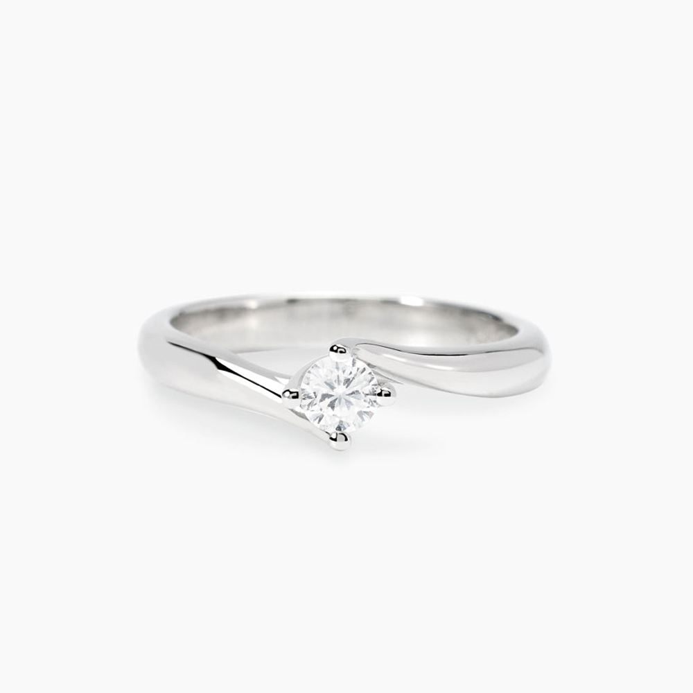 Anello Mabina MY DIAMOND Donna in argento con Diamante Lab-Grown 0.20 ct misura 11