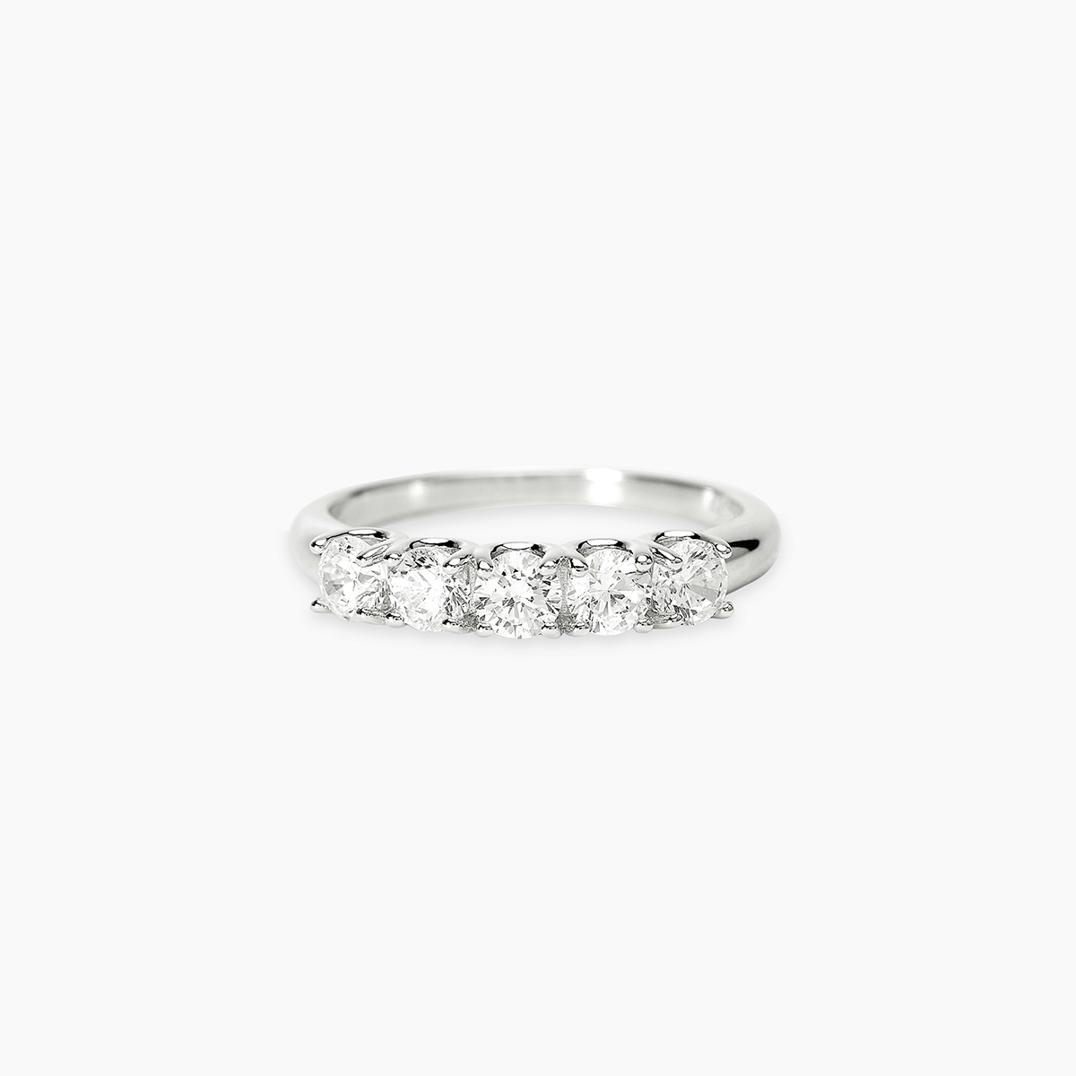Anello Mabina MY DIAMOND Donna in argento Trilogy con Diamante Lab-Grown 0.75 ct misura 13