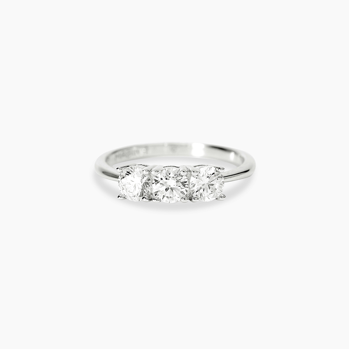 Anello Mabina MY DIAMOND Donna in argento Trilogy con Diamante Lab-Grown 0.75 ct misura 15