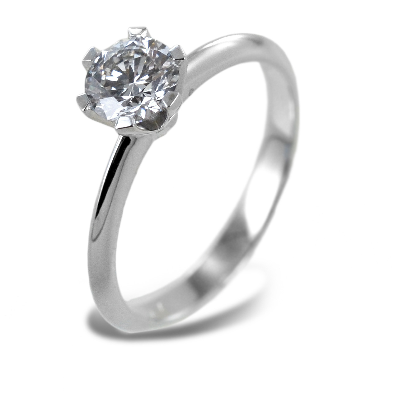 Anello con online diamante grande