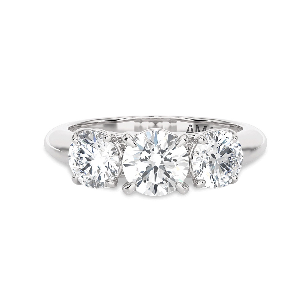 Anello Trilogy Diamanti Lab Grown 1.70 carati