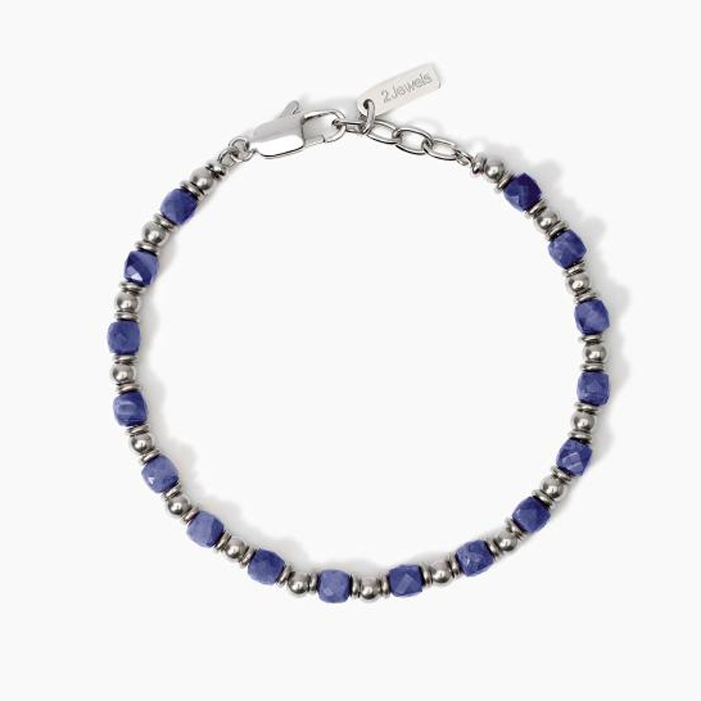 Bracciale 2Jewels Uomo Bracciale con sodalite collezione Original 232647