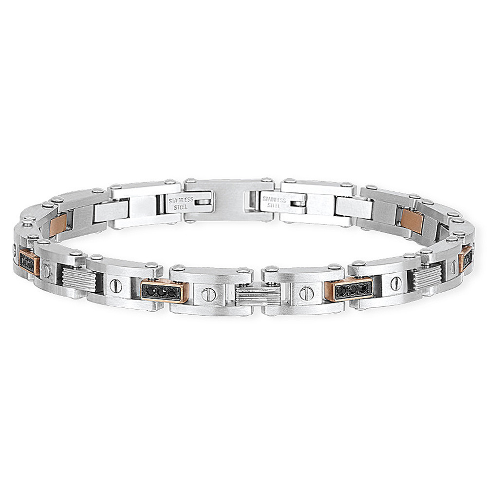 Bracciale 2Jewels Uomo collezione Gentlemen acciaio 316L 232194