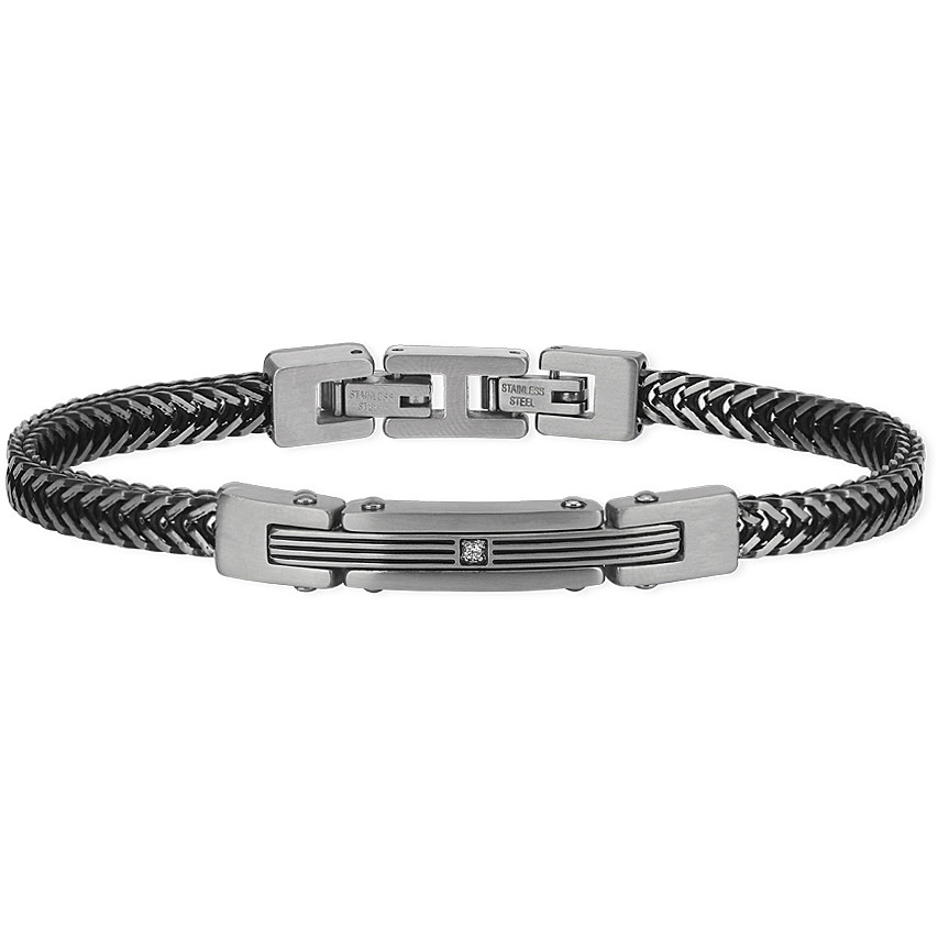 Bracciale 2Jewels Uomo First Class in acciaio 232241