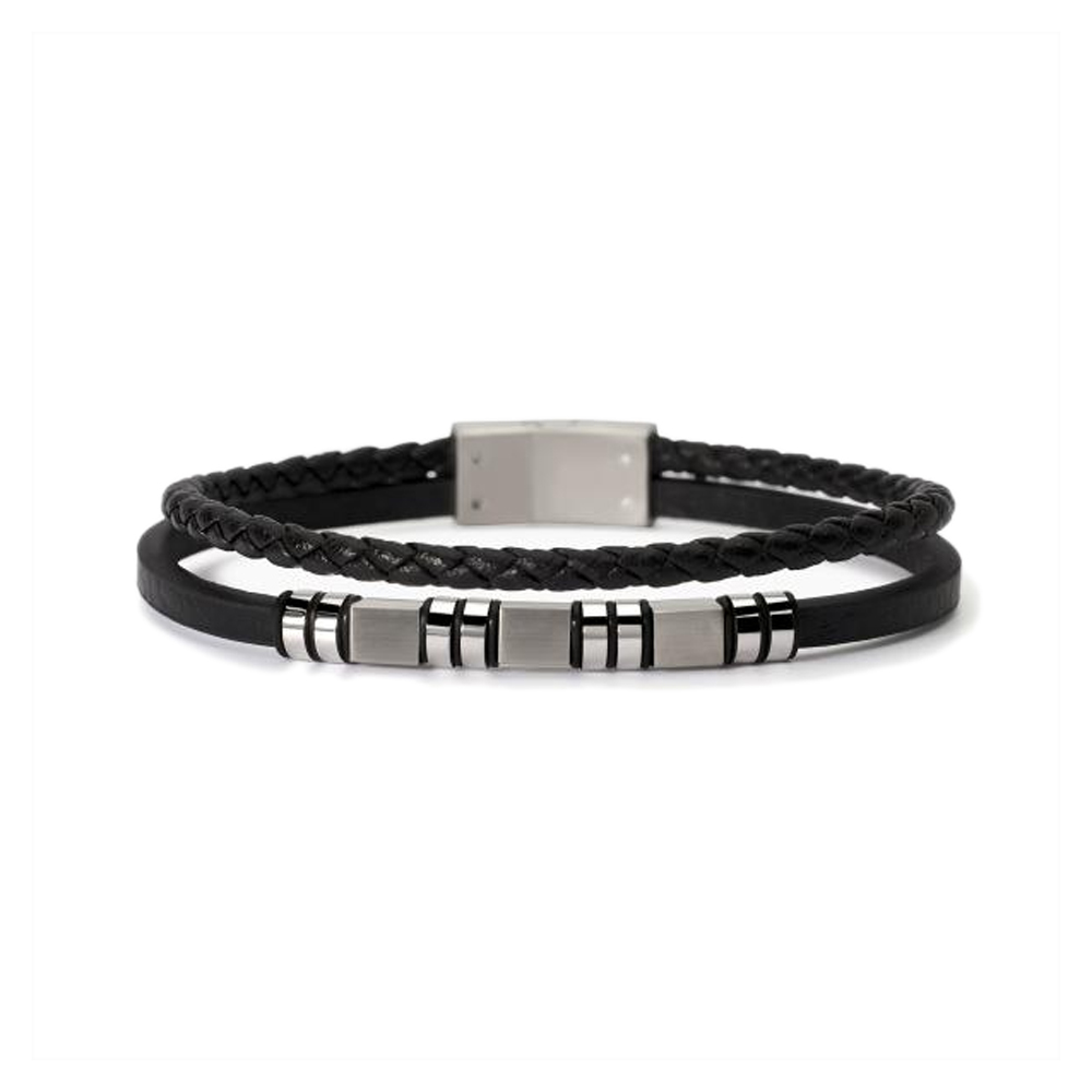 Bracciale 2Jewels Uomo Street in acciaio 232555