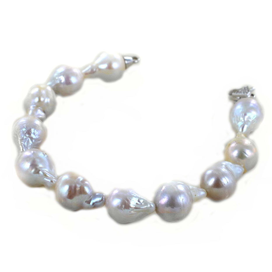 Bracciale con Perle Barocche di acqua dolce