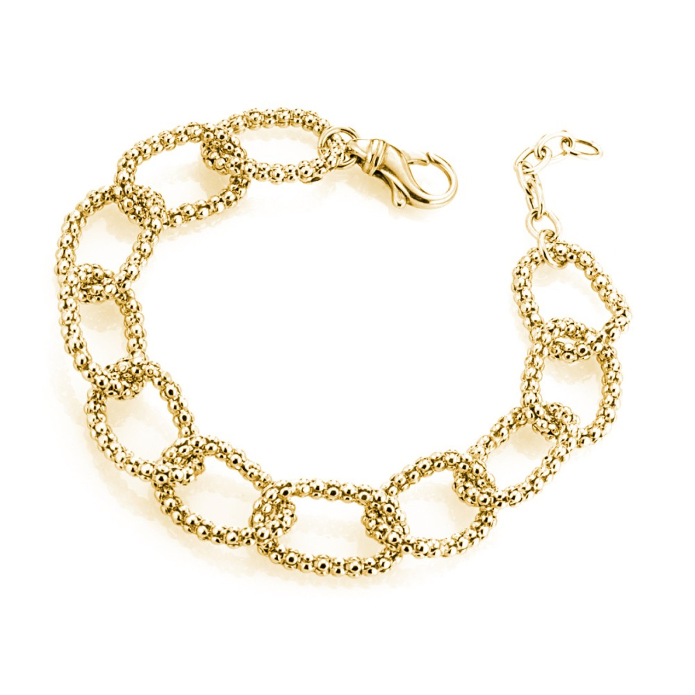 Bracciale da donna in argento Marcello Pane con catena extrasoft - Classique