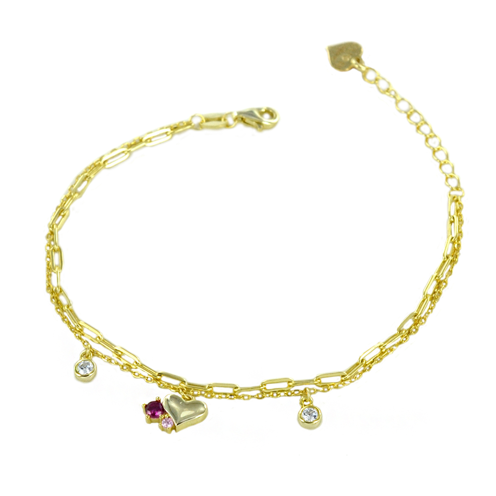 Bracciale Dolcezza in argento della collezione Tortona Cuori Milano 