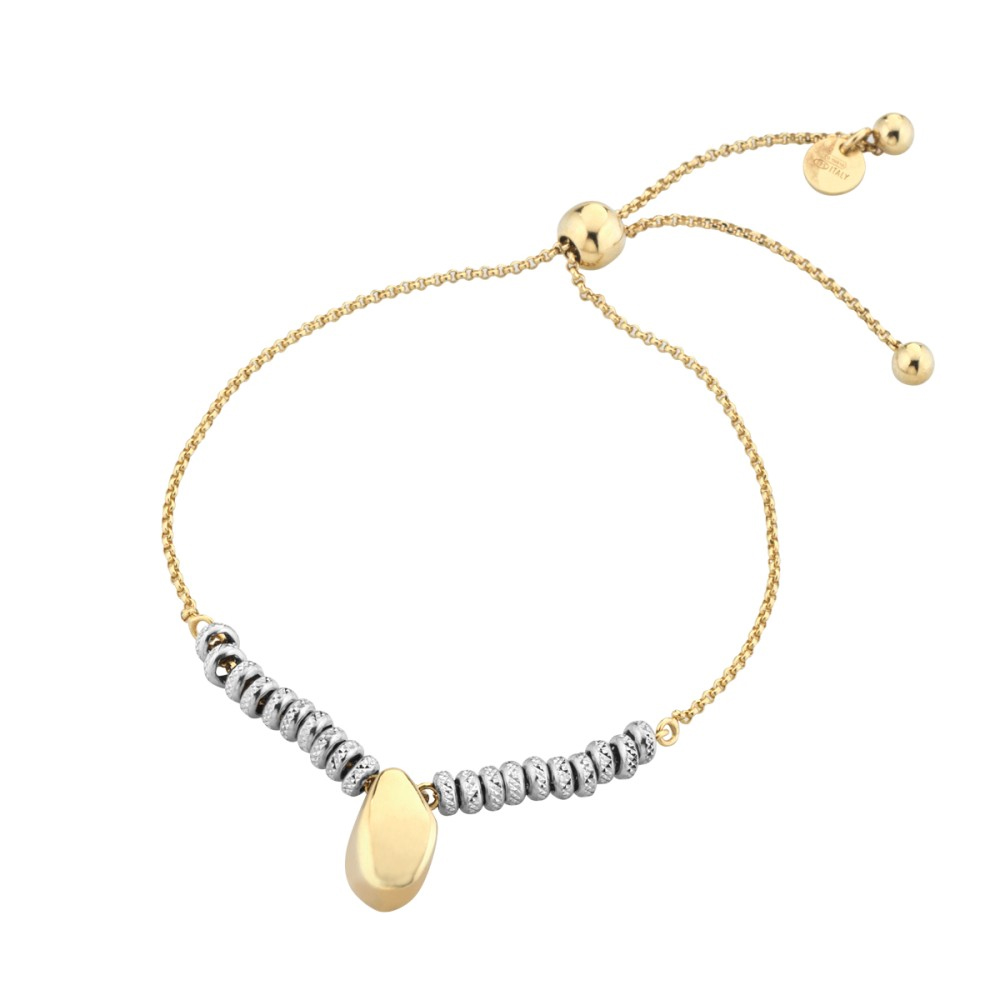 Bracciale Donna in Argento giallo e silver collezione Essential