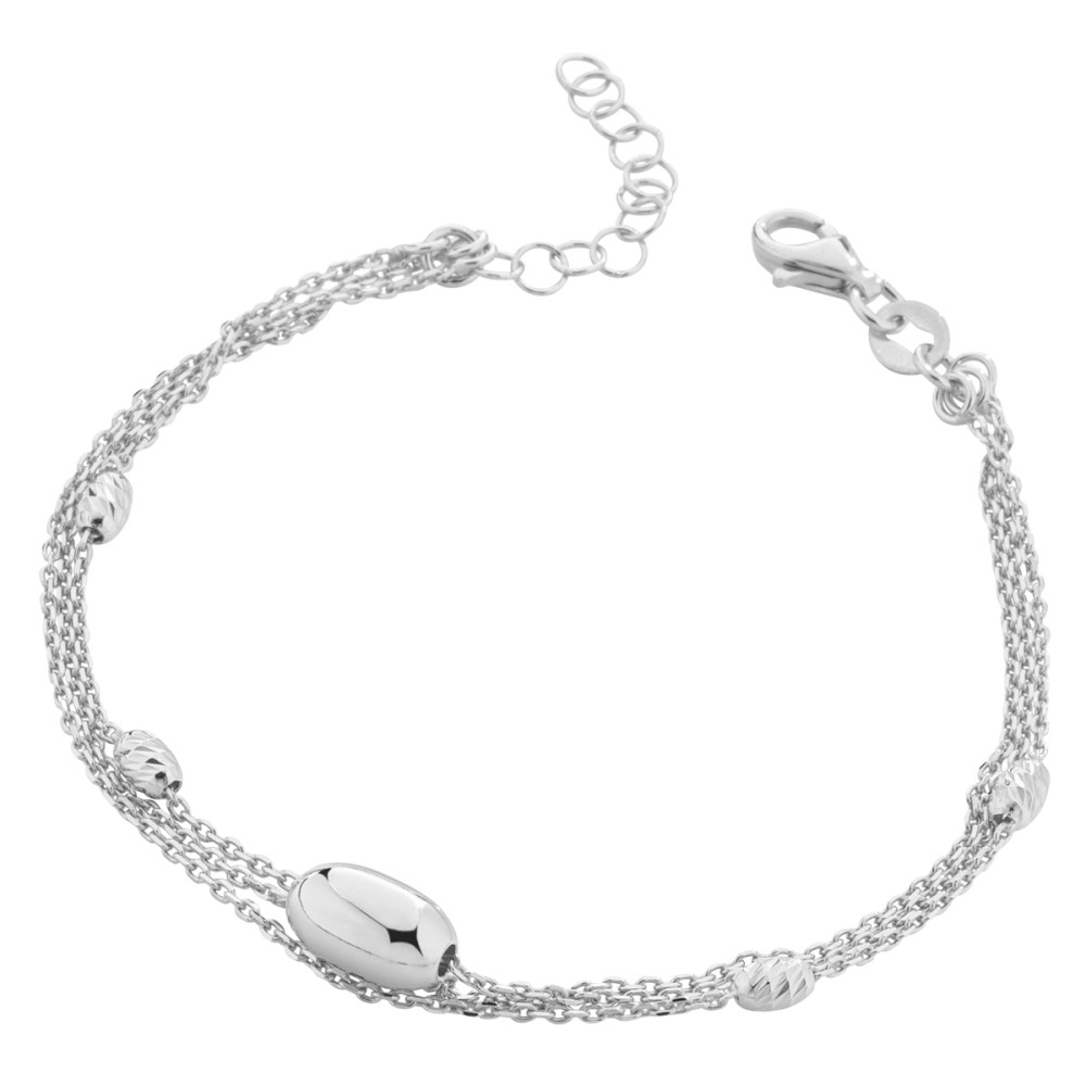 Bracciale Donna in Argento Silver collezione Petite Boules