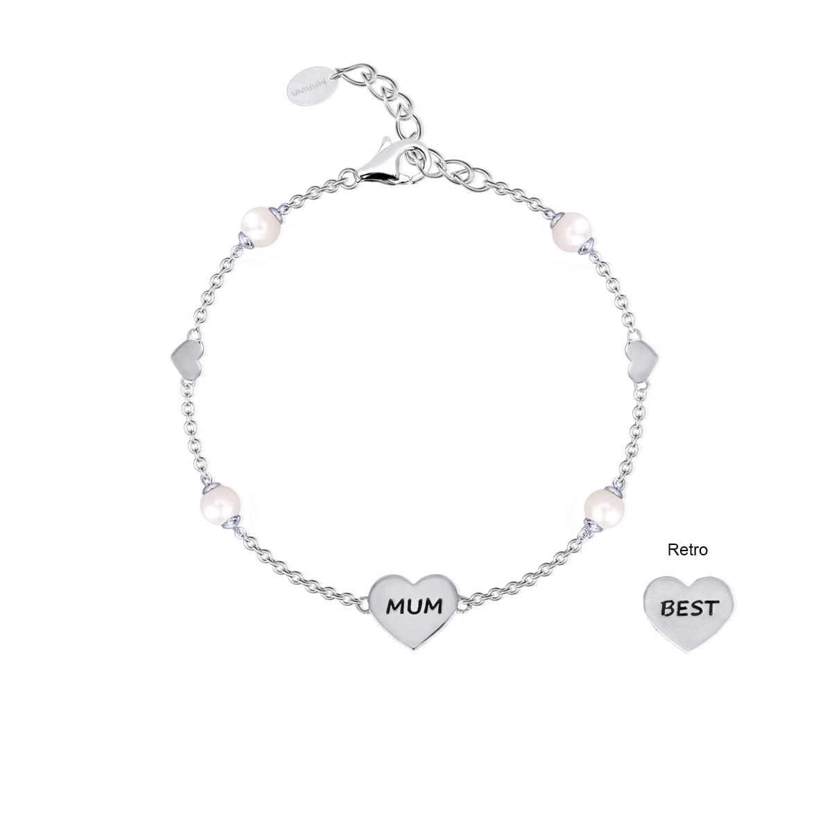 Bracciale Donna Mabina in Argento BEST MUM