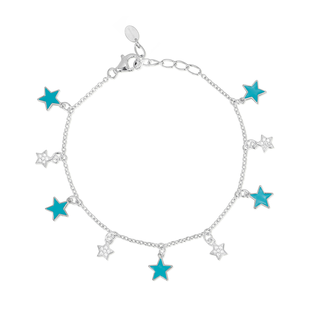 Bracciale Donna Mabina in Argento con stelle e zirconi 533358