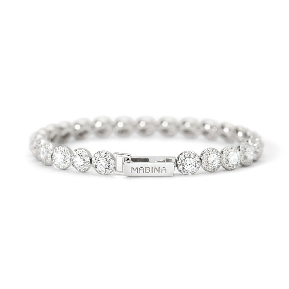 Bracciale Donna Mabina in argento con zirconi 533823-18