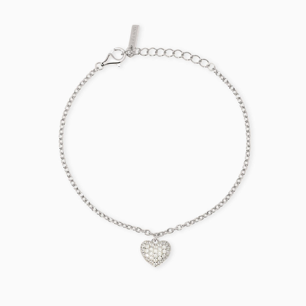 Bracciale Donna Mabina in Argento Cuore con zirconi 534052