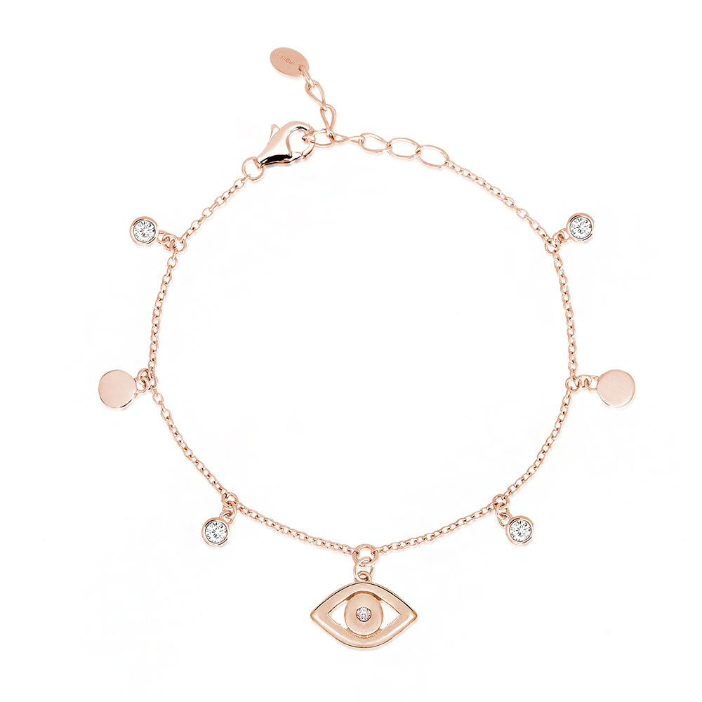 Bracciale Donna Mabina in Argento rosato con Zirconi  533344