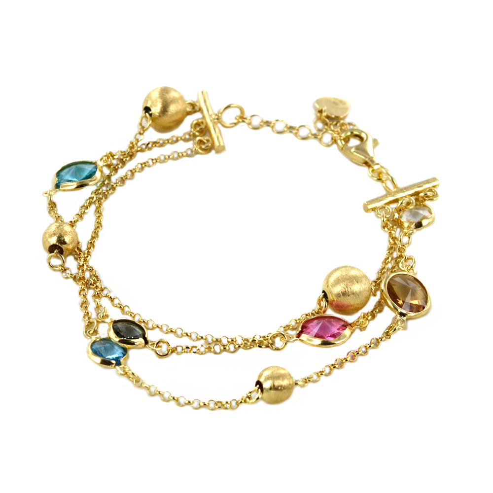 Bracciale Dvccio pietre colore