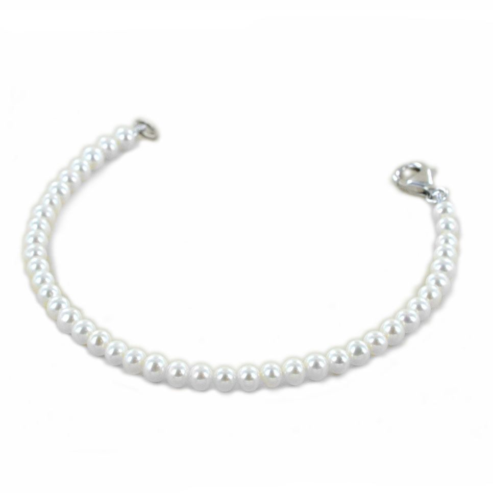 Bracciale Filo di Perle piccole Freshwater e argento