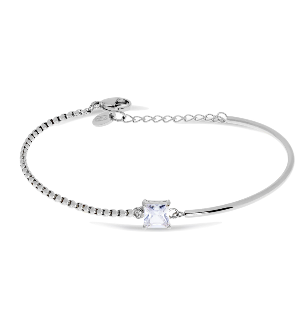Bracciale in Acciaio da donna con cristallo Essential Woman Liu Jo LJ2536