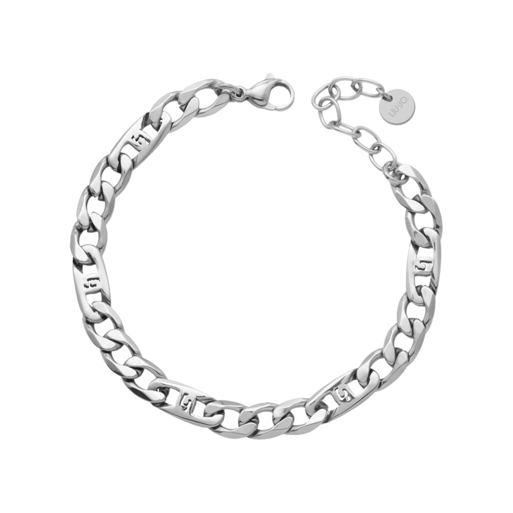 Bracciale in Acciaio da Uomo maglia groumette Liu-Jo MLJ603