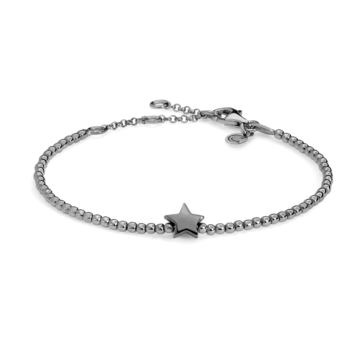 Bracciale in argento brunito Comete Gioielli 