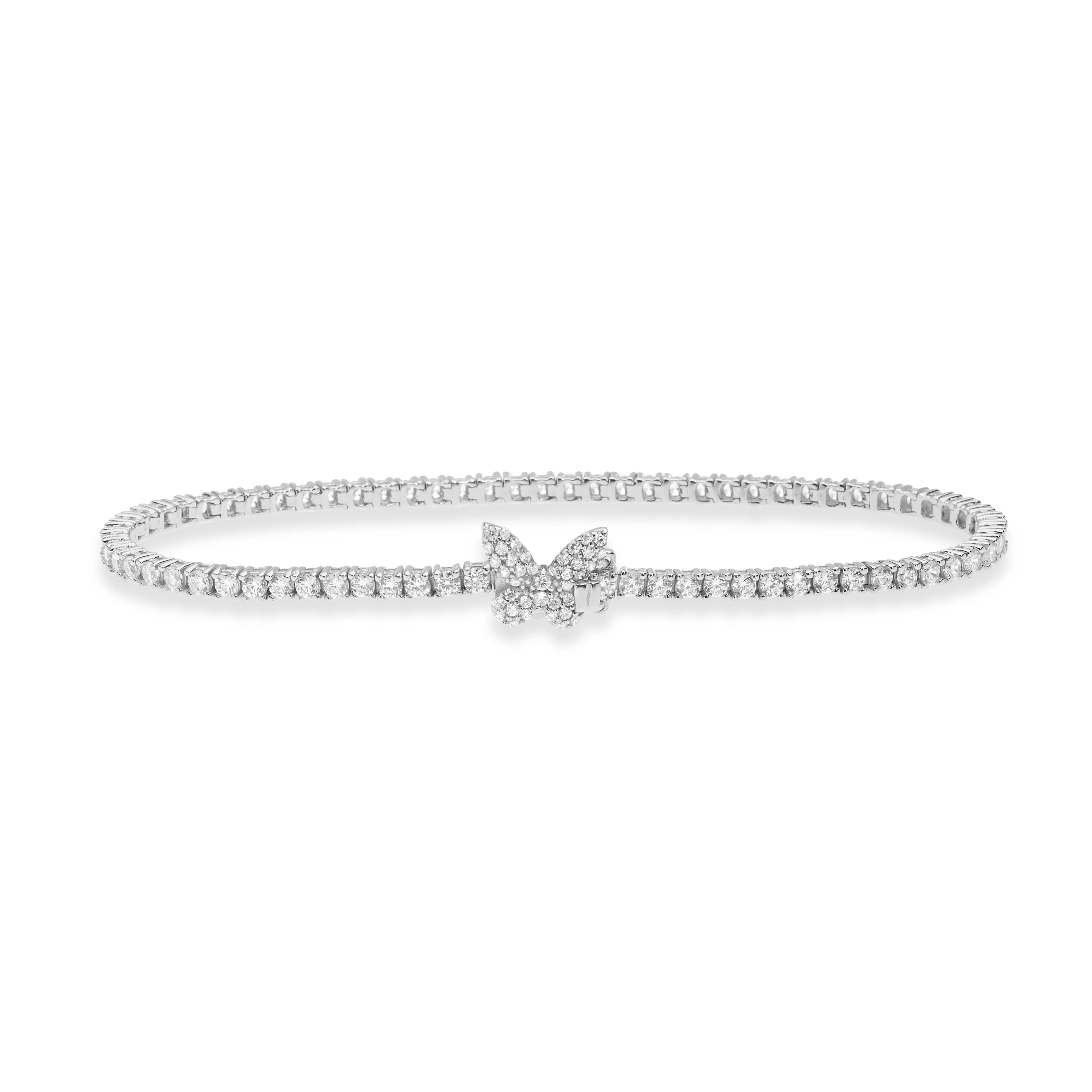 Bracciale in argento Comete Gioielli con zirconi BRA 165