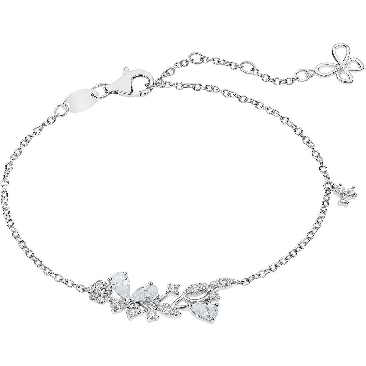 Bracciale in argento Comete Gioielli con zirconi BRA 166