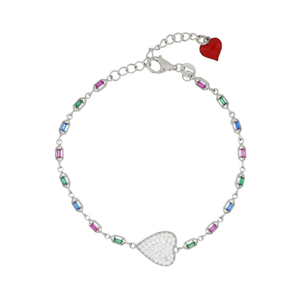 Bracciale in argento Sorriso collezione Palazzo Reale Cuori Milano 