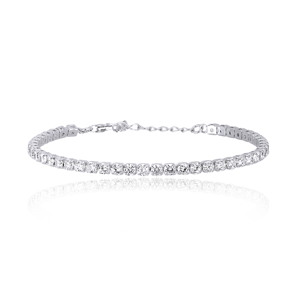 Bracciale Mabina donna in Argento Tennis 