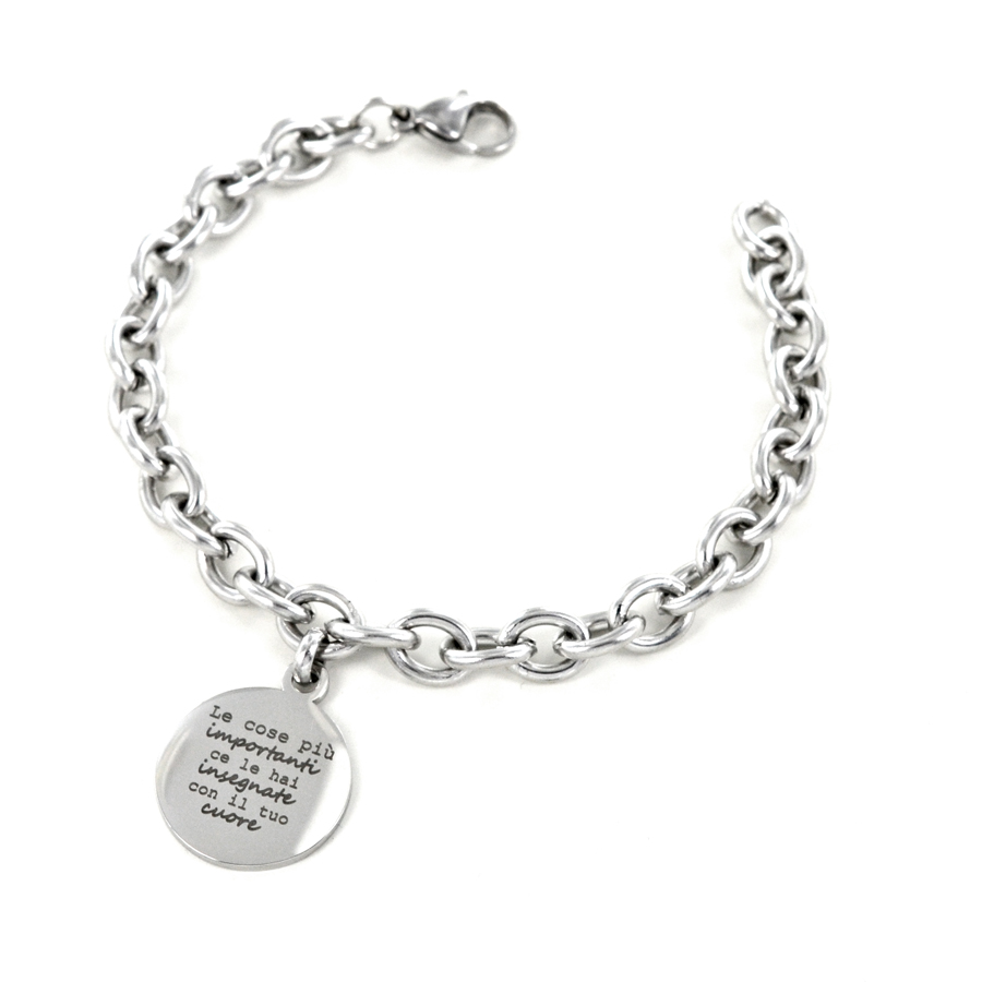 Bracciale regalo Maestra e Professoressa personalizzabile