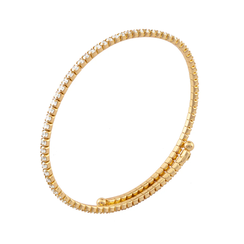 Bracciale semi rigido Rebecca in argento Giallo SDABOO10