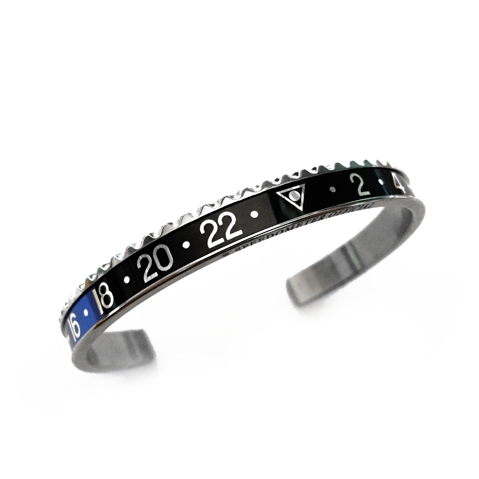 Bracciale Speedometer Official Blu e Nero