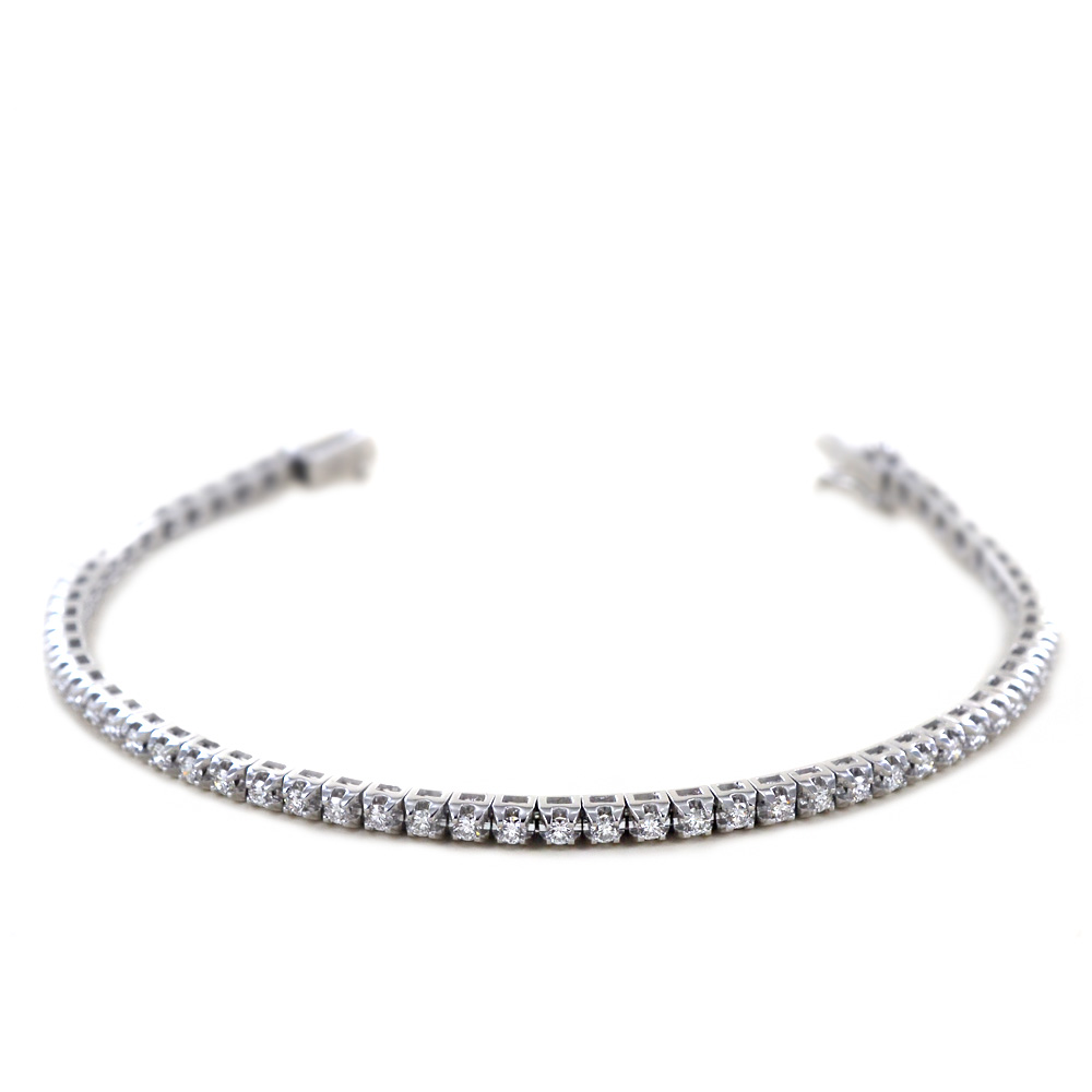 Bracciale Tennis in oro e Diamanti ct 1.72 G 