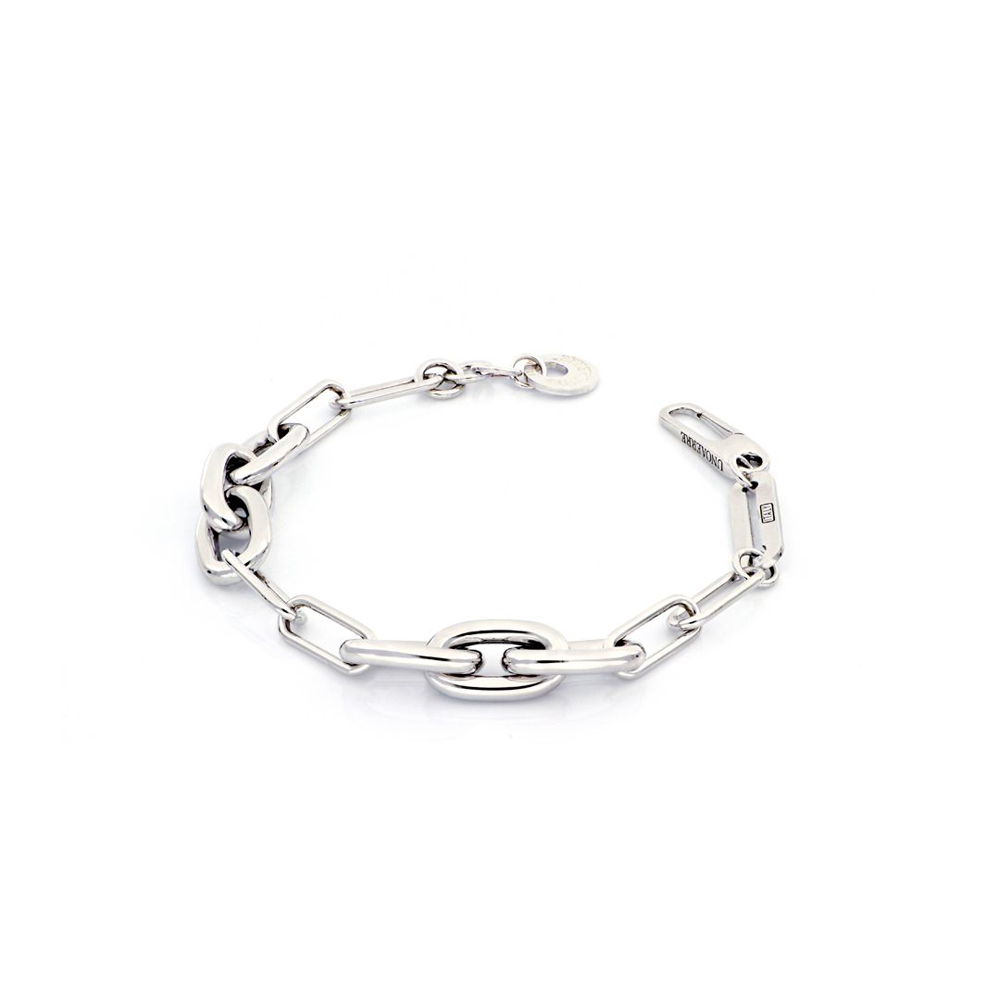 Bracciale Unoaerre in Argento catena forzatina