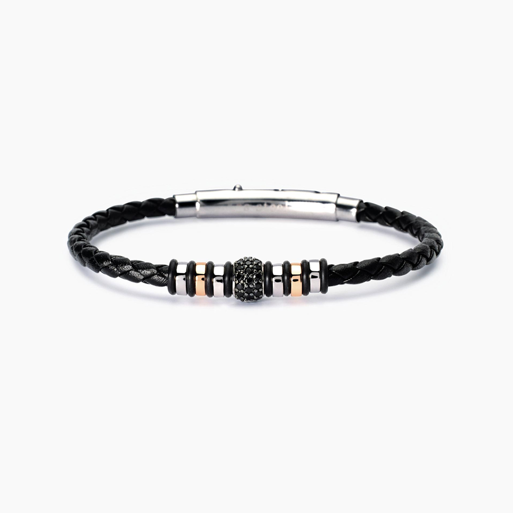 Bracciale uomo in lab leather Smarter 533852
