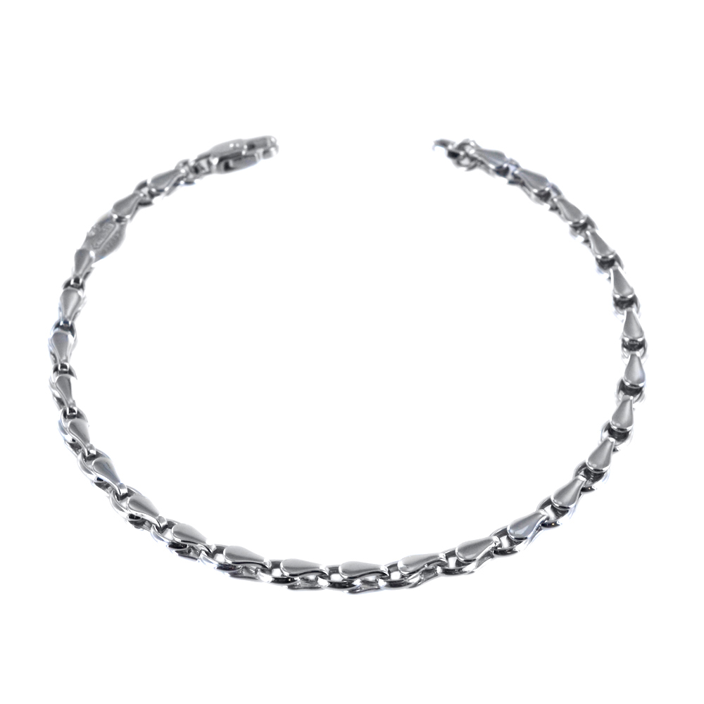 Bracciale Zancan da uomo in argento lucido ESB231