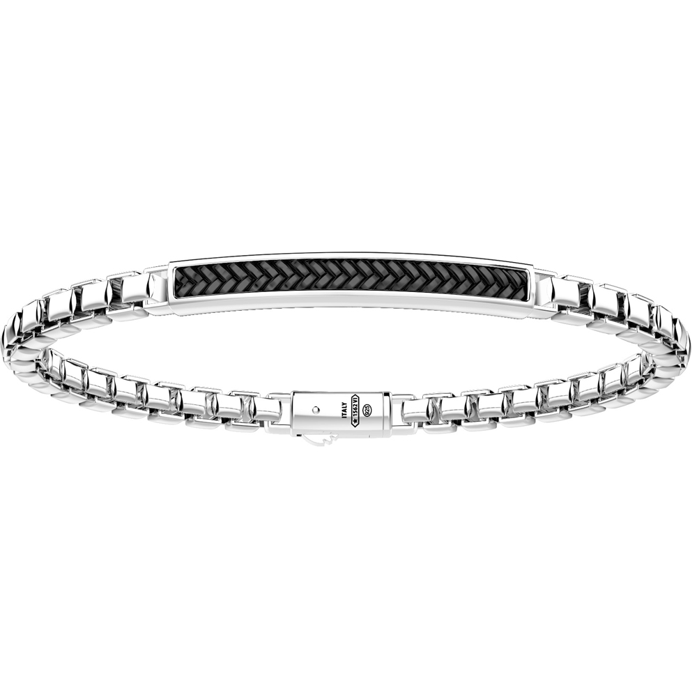 Bracciale Zancan Uomo in argento Cosmopolitan EXB702-N