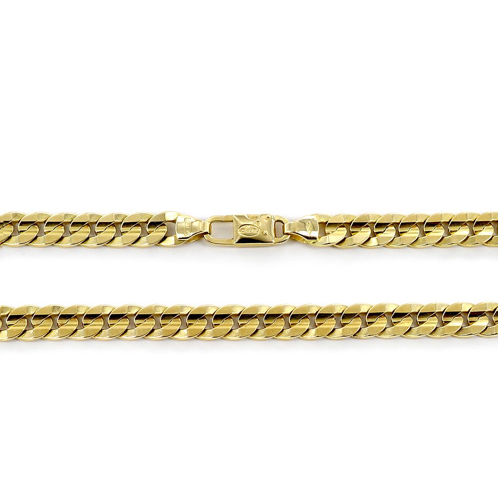 Catena da Uomo Groumette in oro giallo 18 kt - 50 cm 57 grammi