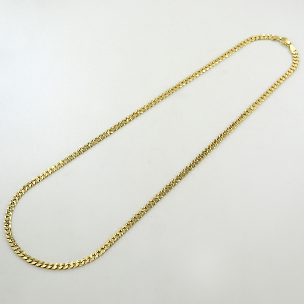 Catena da Uomo Groumette in oro giallo 18 kt - 50 cm 