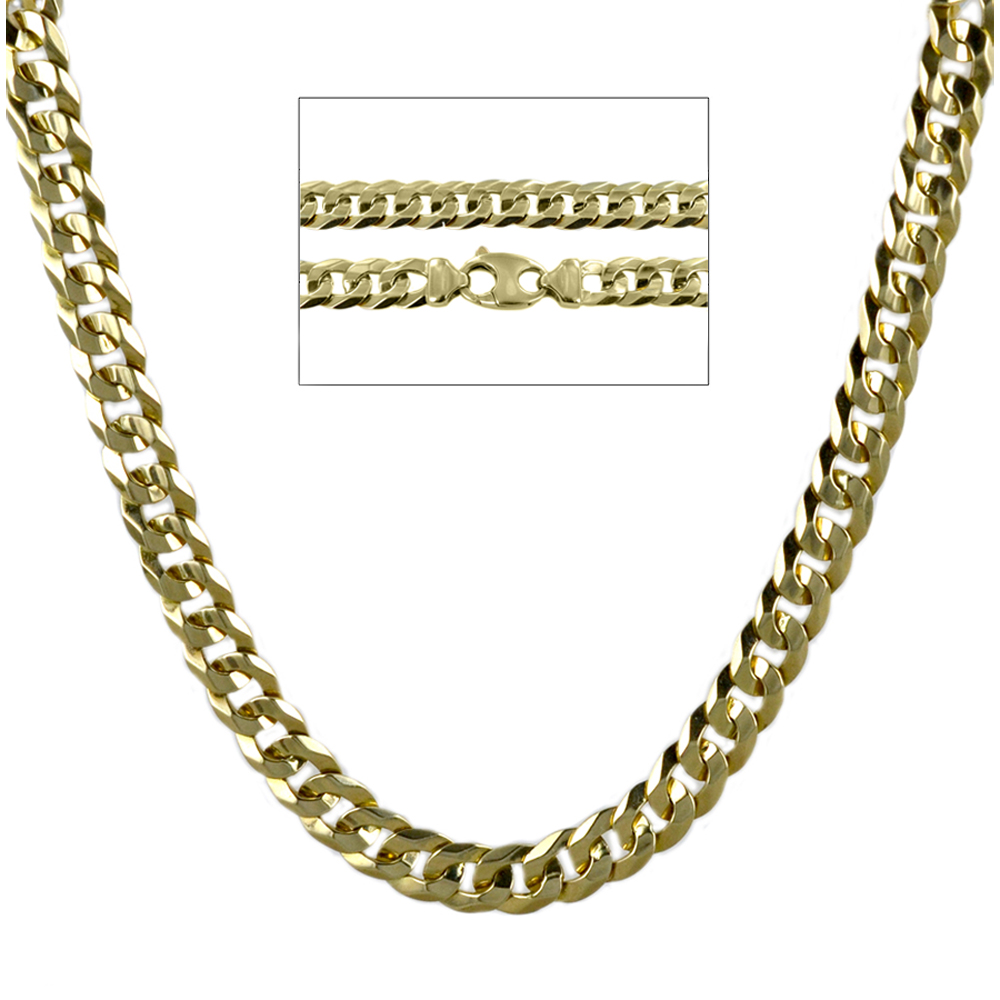 Catena da Uomo in oro giallo maglia groumette 65 gr