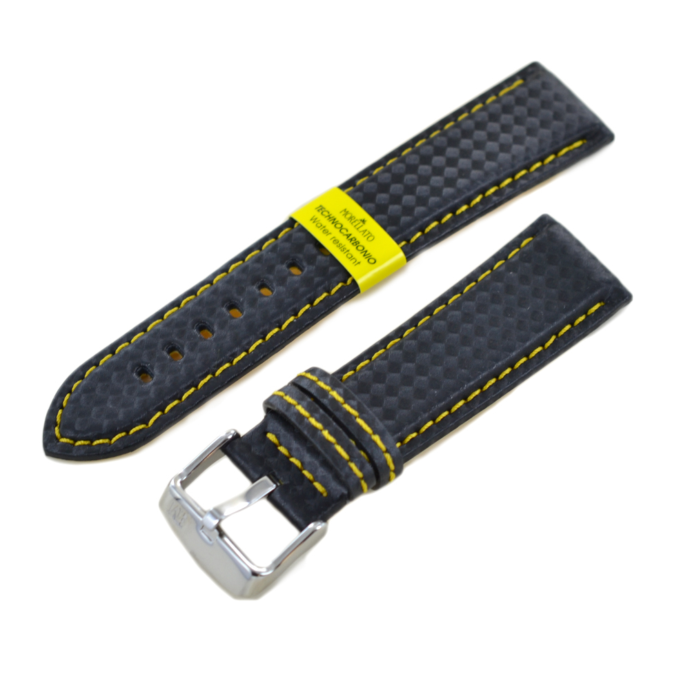 Cinturino Morellato meteriale TechnoCarbon misura 22 Gioielloro